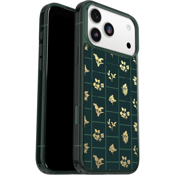 OtterBox Apple iPhone 17 Pro Max Symmetry Klf -Golden Bloom Green