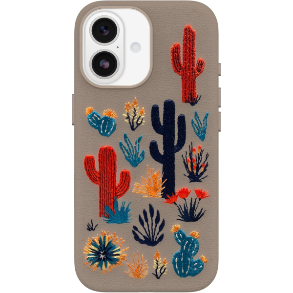 OtterBox Apple iPhone 17 Symmetry Cactus Klf -Cactus Garden Grey