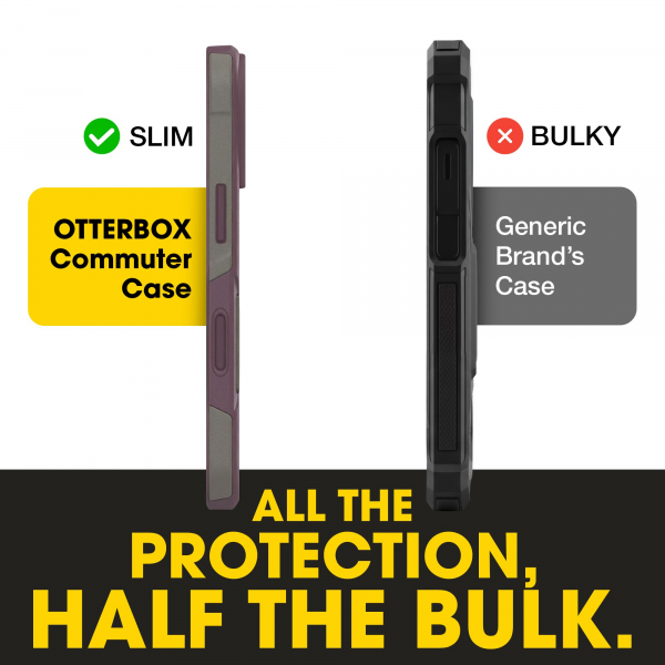 OtterBox Commuter iPhone 18 Pro MagSafe Uyumlu K�l�f-Purple/Grey