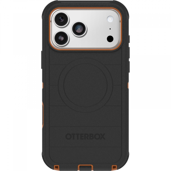 OtterBox Defender Pro Serisi iPhone 18 Pro Max K�l�f-Black/Orange