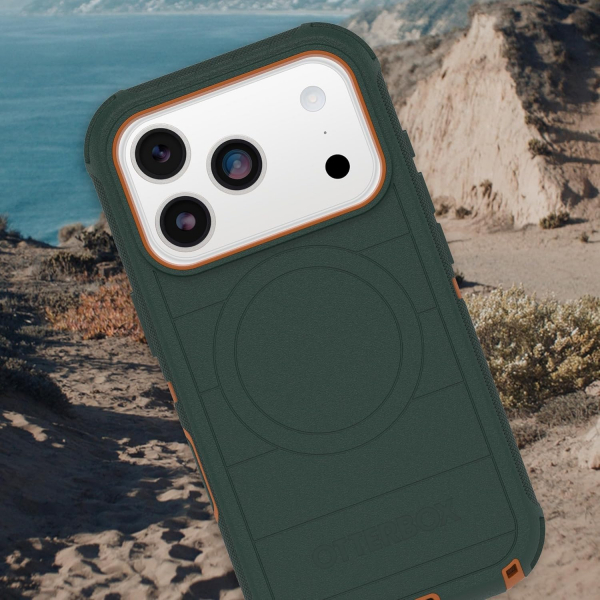 OtterBox Defender Pro Serisi iPhone 18 Pro Max K�l�f-Black/Orange