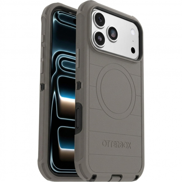 OtterBox Defender Pro Serisi iPhone 18 Pro Max K�l�f-Grey/Black