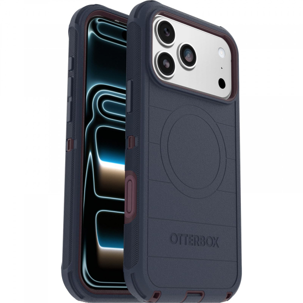 OtterBox Defender Pro Serisi iPhone 18 Pro Max K�l�f-Blue/Purple