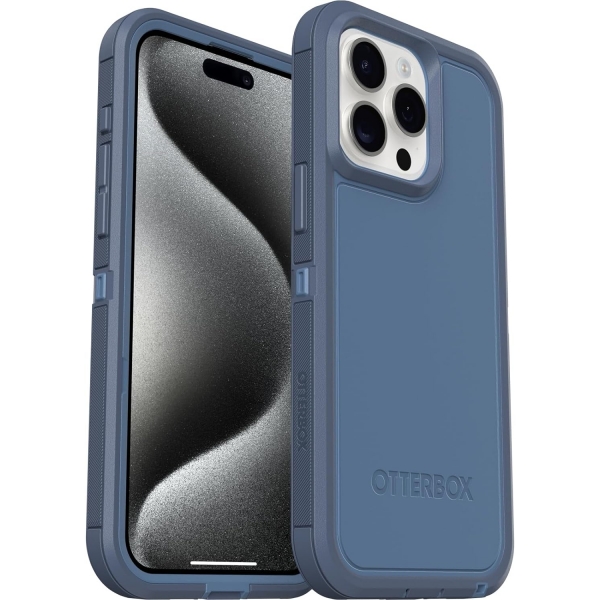 OtterBox Defender Serisi XT iPhone 15 Pro Max Klf-Blue