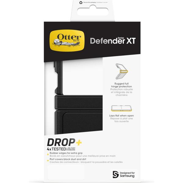 OtterBox Galaxy Z Flip 7 FE/6 Defender XT Klf-Black