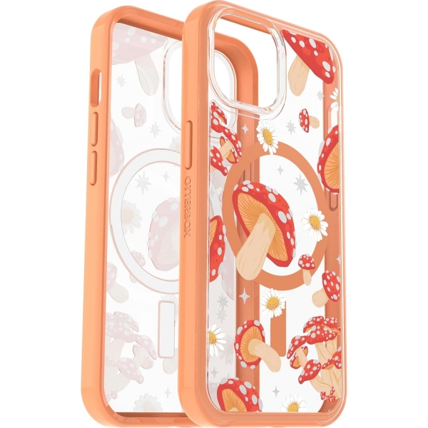 OtterBox Symmetry Serisi Apple iPhone 15 Klf -Fungi