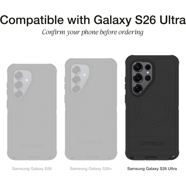 OtterBox Samsung Galaxy S26 Ultra Defender Pro K�l�f-Purple Majesty