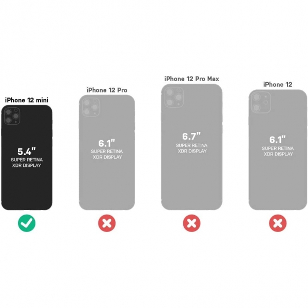 OtterBox iPhone 12 Mini Defender Klf-Black