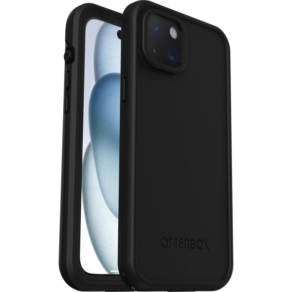 OtterBox iPhone 14 Plus/15 Plus FRE Su Geirmez Klf-Black