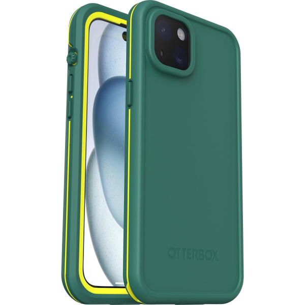 OtterBox iPhone 14 Plus/15 Plus FRE Su Geirmez Klf-Green