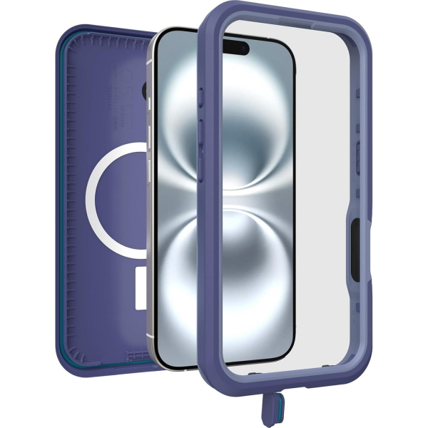 OtterBox iPhone 16 FRE Su Geirmez Klf-Purple