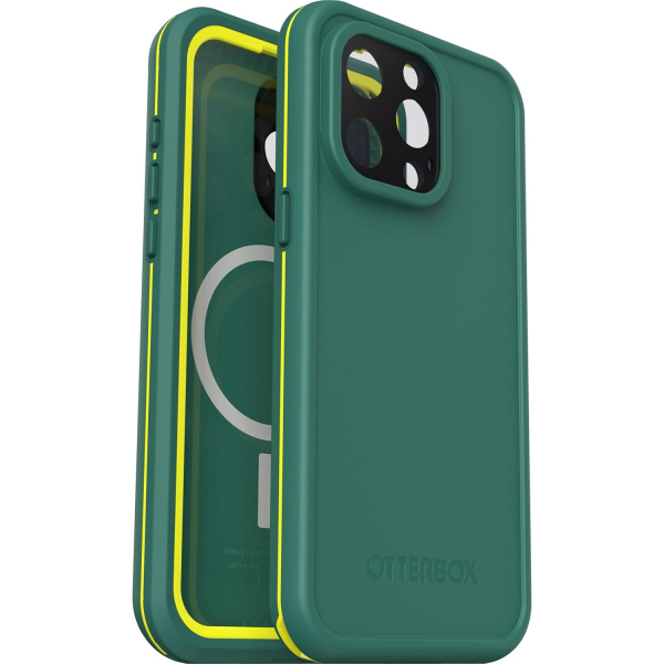 OtterBox iPhone 15 Pro Max FRE Su Geirmez Klf-Green