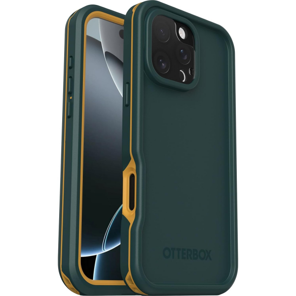 OtterBox iPhone 16 Pro Max FRE Su Geirmez Klf-Green