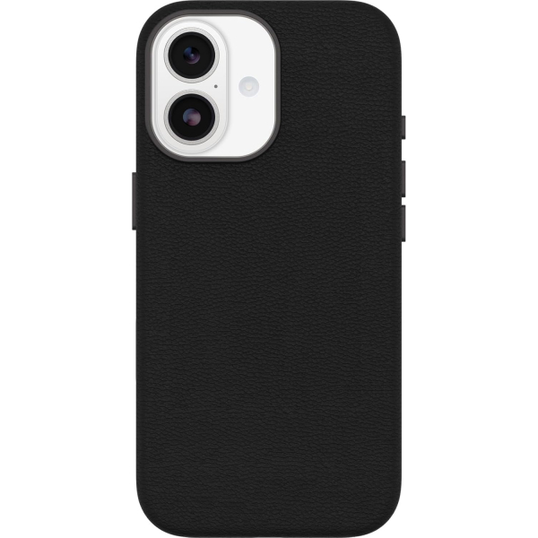 OtterBox iPhone 17 Symmetry Cactus Deri Klf -Noir Ash Black