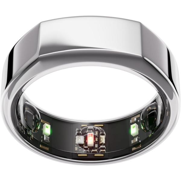 Oura Ri ng Gen3 Heritage Akll Yzk(Silver)-12