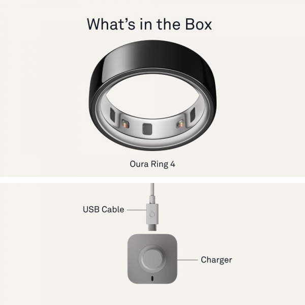 Oura Ri ng Gen4 Horizon Akll Yzk(Black)-7
