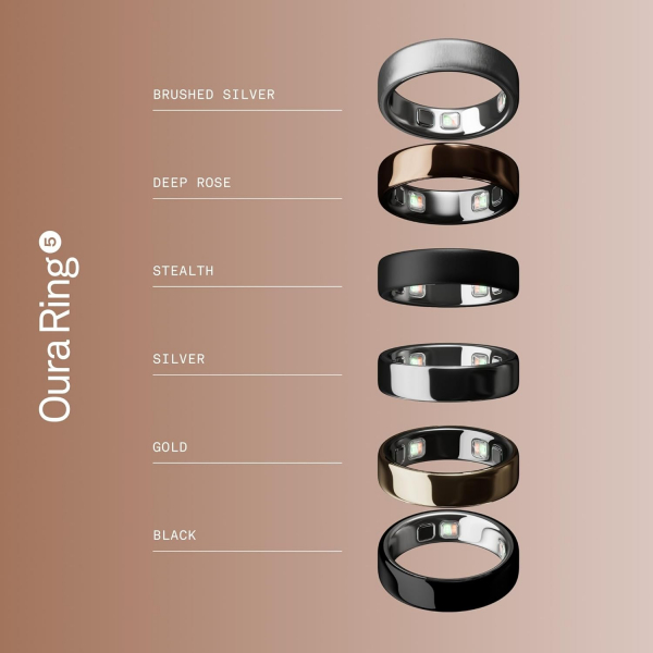 Oura Ri ng Gen 5 Ak�ll� Y�z�k (Deep Rose)-13