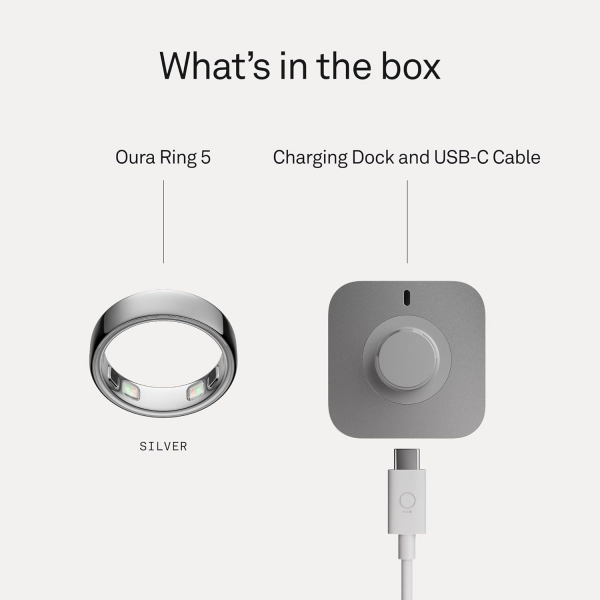 Oura Ri ng Gen 5 Ak�ll� Y�z�k (Silver)-10