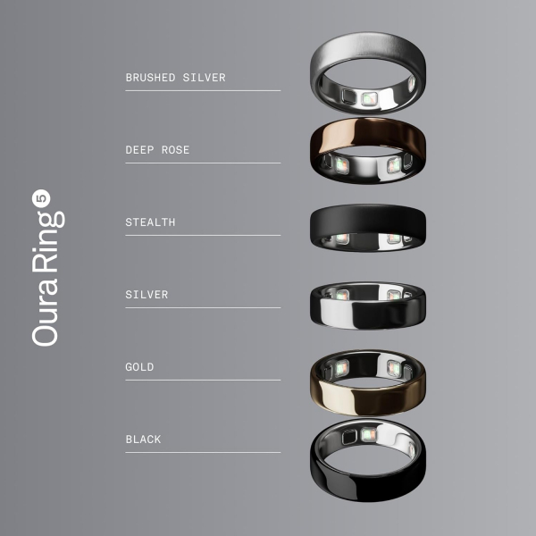 Oura Ri ng Gen 5 Ak�ll� Y�z�k (Silver)-13