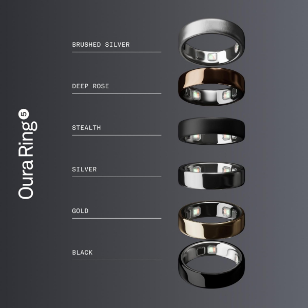Oura Ri ng Gen 5 Ak�ll� Y�z�k (Stealth)-10