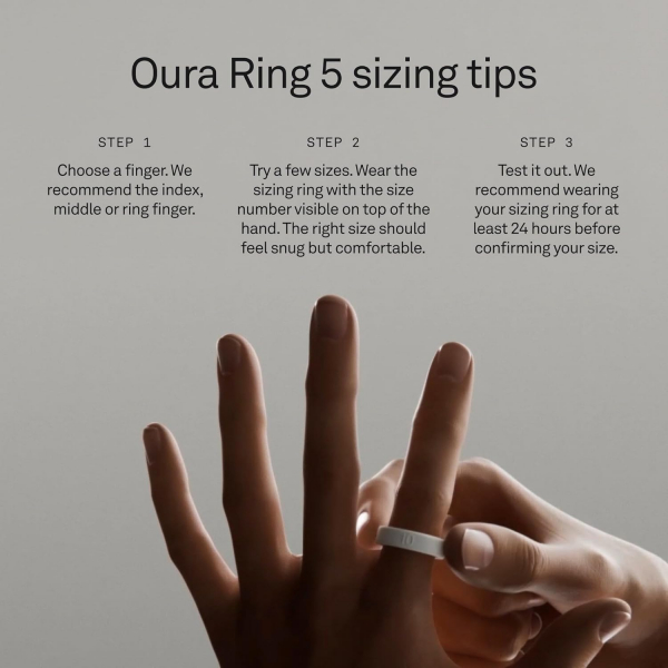 Oura Ring 5 �l�� Kiti