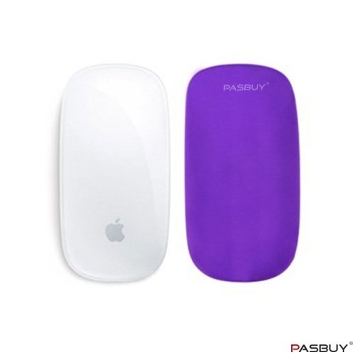 PASBUY Apple Magic Mouse Silikon Koruyucu-Purple