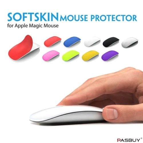 PASBUY Apple Magic Mouse Silikon Koruyucu-Purple