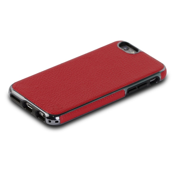 PATCHWORKS iPhone 6S Plus/6 Plus Deri Klf (Mil-STD-810G)-Red