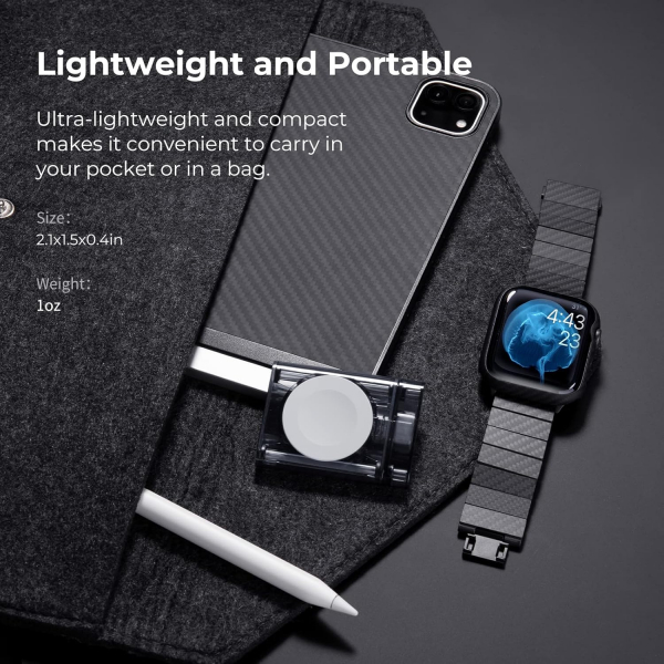 PITAKA Apple Watch Uyumlu Manyetik arj 