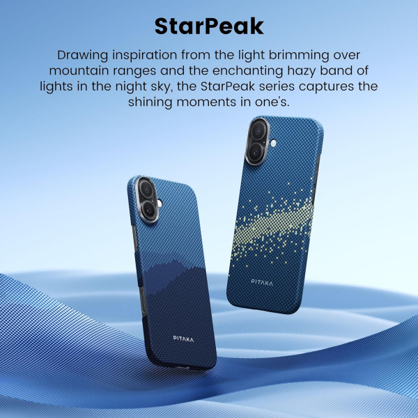 PITAKA  Apple iPhone 16 Plus Aramid Fiber Klf -Over the Horizon