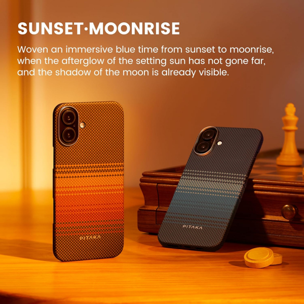 PITAKA  Apple iPhone 16 Plus Aramid Fiber Klf -Sunset