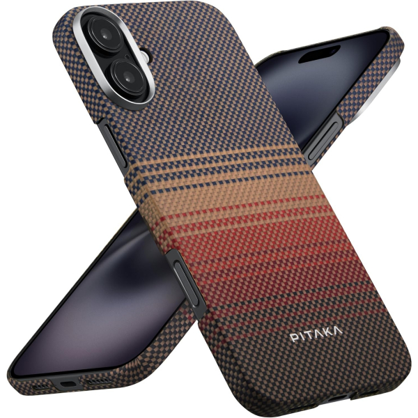 PITAKA  Apple iPhone 16 Plus Aramid Fiber Klf -Sunset