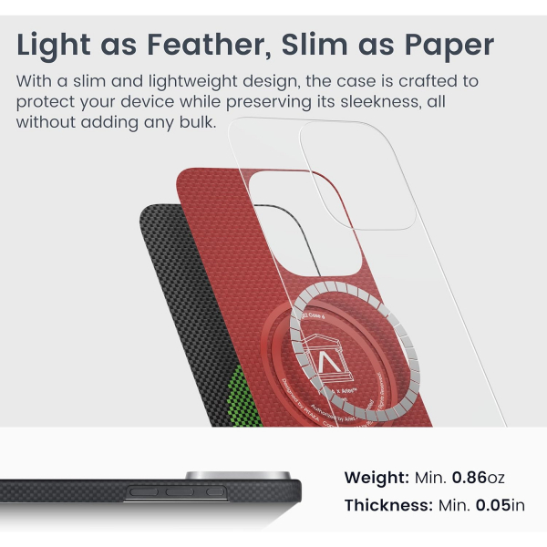 PITAKA Apple iPhone 16 Pro Max Klf -Alien 