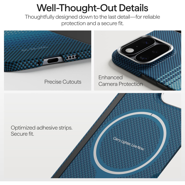 PITAKA Google Pixel 11 Pro Fold Ultra �nce K�l�f-Moonrise