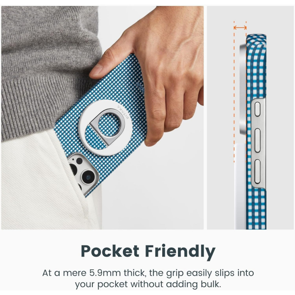 PITAKA MagEz Telefon Stand-Ocean Blue