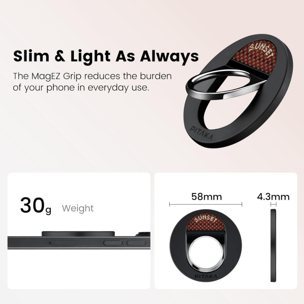 PITAKA MagEz Telefon Stand-Moonrise Double 