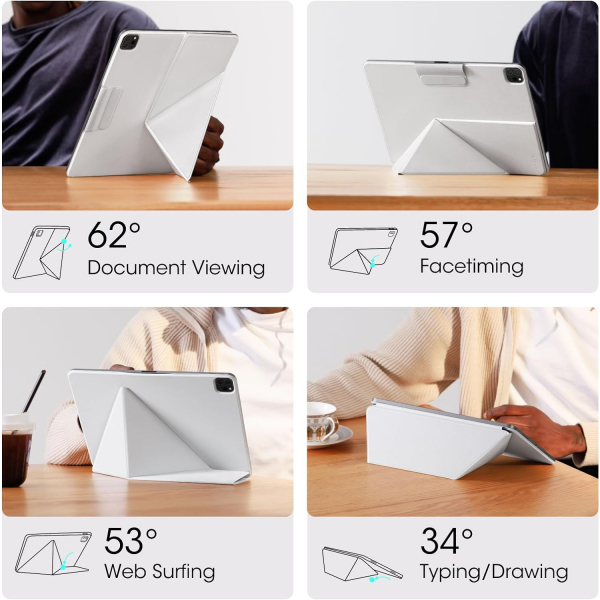PITAKA Manyetik iPad Air Klf (13 in)-White