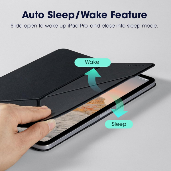 PITAKA Manyetik iPad Air Klf (13 in)-Black