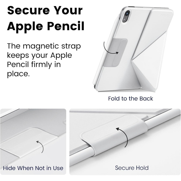 PITAKA Apple iPad Mini 6/7 MagEZ Folio K�l�f-White
