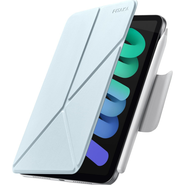 PITAKA Apple iPad Mini 6/7 MagEZ Folio K�l�f-Blue