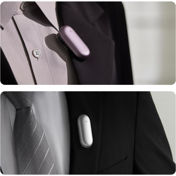 PLAUD NotePin in Klips-Purple