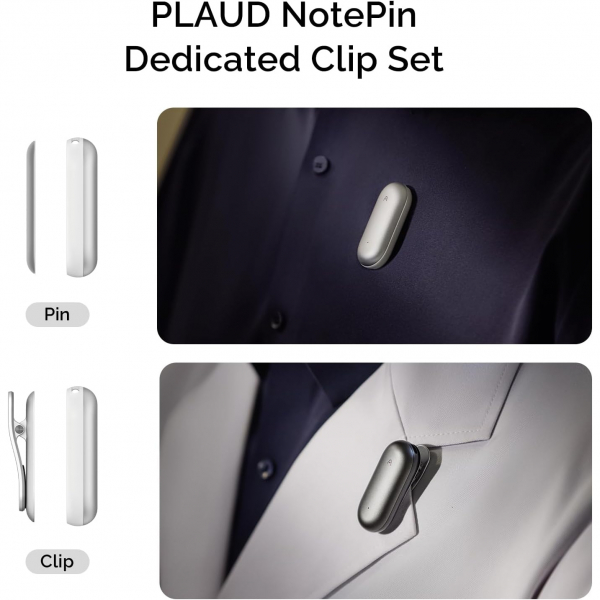 PLAUD NotePin in Klips-Purple