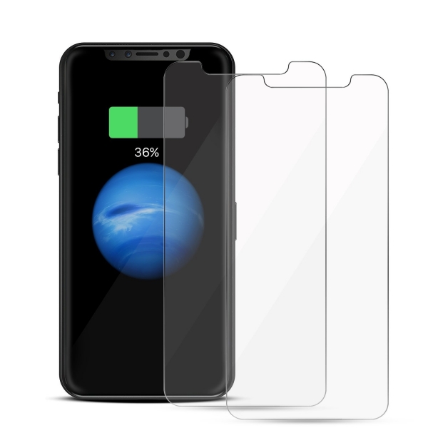 POAO Apple iPhone 8 Temperli Cam Ekran Koruyucu (2 Adet)