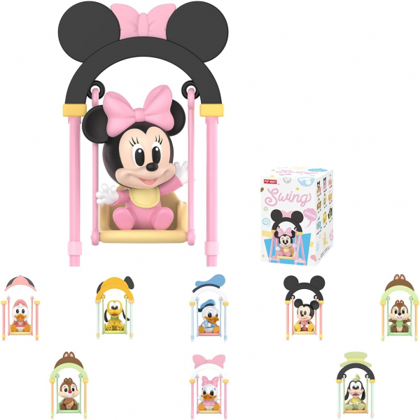 POP MART Disney Swing Koleksiyon Aksiyon Figr(10cm)