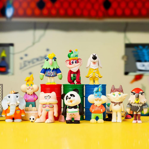 POP MART Oh Face Koleksiyon Aksiyon Figr(10 cm)