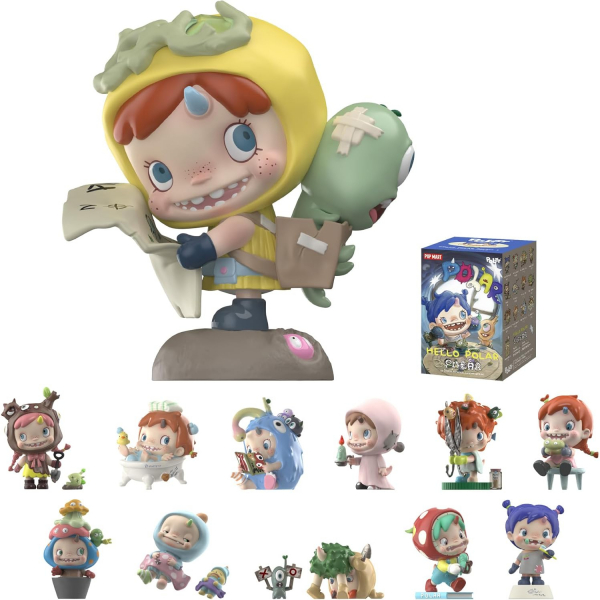 POP MART Hello Polar Koleksiyon Aksiyon Figr(10 cm)