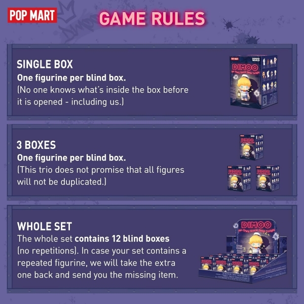 POPMART DIMOO Aksiyon Fig�r(9 cm)