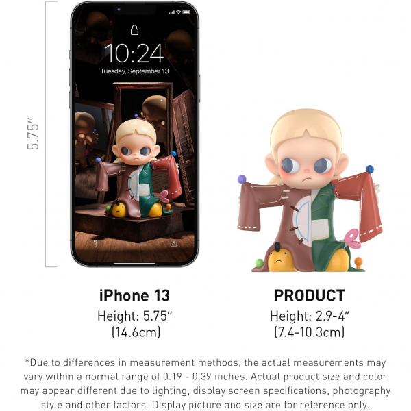 POP MART Zsiga Koleksiyon Aksiyon Figr(10 cm)