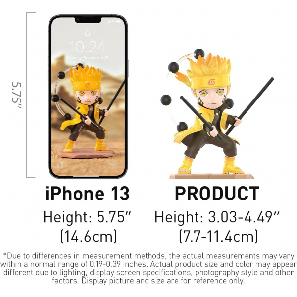 POP MART Naruto Ninkai Koleksiyon Aksiyon Figr(10 cm)