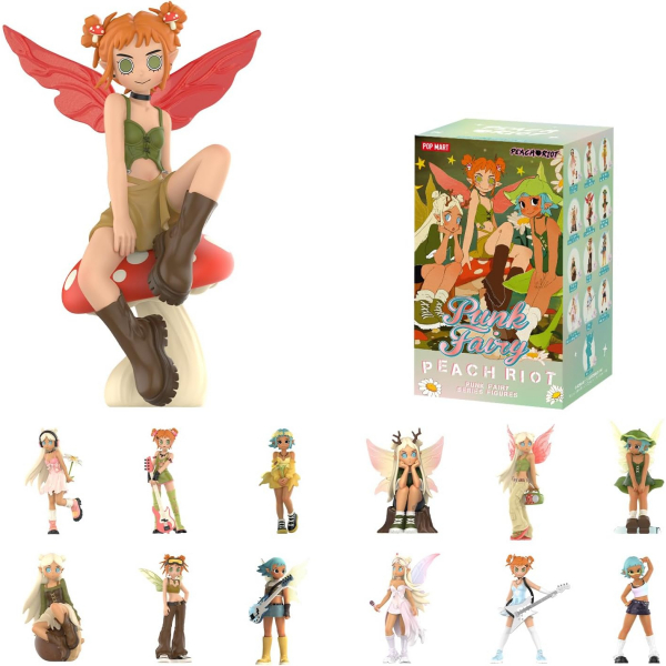 POP MART Peach Riot Koleksiyon Aksiyon Figr(10 cm)